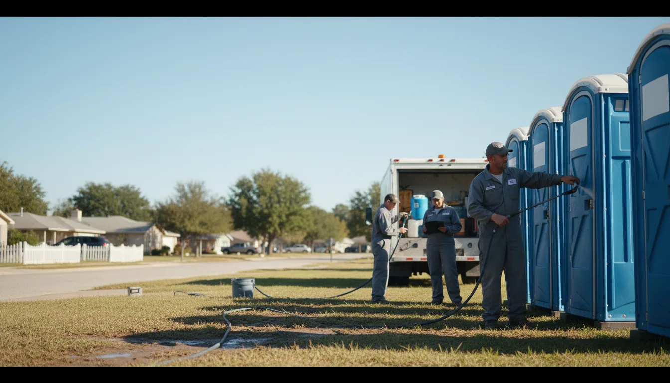 Long-Term Portable Toilet Rental in Hubertus, WI near me